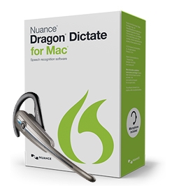 Dragon Dictate For Mac 4 Wireless, 0780420128064, S601A-GN9-4.0,