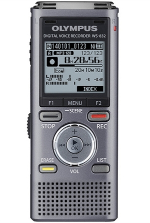 Olympus WS-832 4GB Digital Voice Recorder