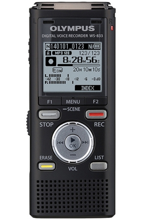 Olympus WS-833 8GB Digital Voice Recorder