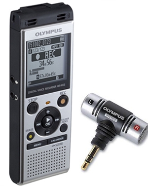 Olympus WS-852 4GB Digital Voice Recorder