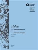 MAHLER, Gustav (1860-1911) - Blumine Movement (from Symphony No.  1) (critical edition) (Riedel). BREITKOPF & HAERTEL