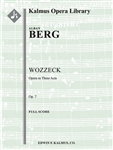 BERG, Alban (1885-1935) - Wozzeck (complete). EDWIN F. KALMUS