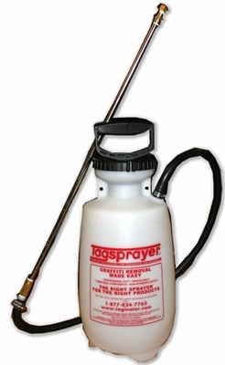 TagSprayer - 2 Gallon pump up sprayer for use with our graffiti removal product Taginator.