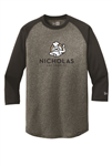 New Era Men's 3/4-Sleeve Baseball Raglan Tee