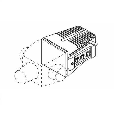 3-Way Zone Valve, 24-Volt, Replacement Head