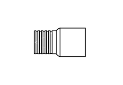 PEX Adapter, 1/2" PEX x 1/2" Sweat Fitting