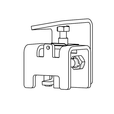 Air Channel Clamp, RH, Classic Edge 350/550