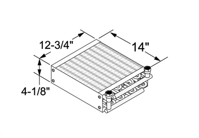 Heat Exchanger Coil, 50K Btu