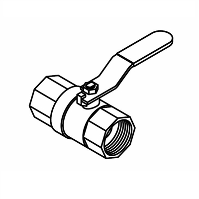 Ball Valve, 1-1/4"