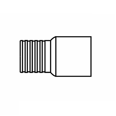 PEX Adapter, 1” PEX x 1” sweat fitting