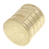 Plug, 1" Brass PEX Crimp