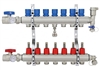 7-branch Brass Radiant Heat Manifold Set