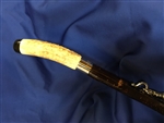 Antler & Buffalo Horn Wading Staff ( Natural Chestnut)