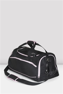 BLOCH Ballet Duffel Dance Bag - Black with pink trim - You Go Girl Dancewear