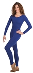 Body Wrappers Plus Size Long Sleeve Nylon Dance Unitard