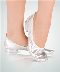 Body Wrappers Adult Metallic Foldable Slipper - You Go Girl Dancewear