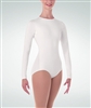 Body Wrappers Plus Size Long Sleeve High Neck Leotard