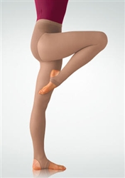 Body Wrappers Women's Plus totalSTRETCH Stirrup Tights - You Go Girl Dancewear