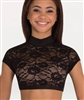 Body Wrappers Lace Sweetheart mock-neck Open Back Bra Top for girls and adults - You Go Girl Dancewear