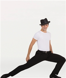 Body Wrappers Men's Straight Leg Dance Slacks