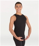Body Wrappers Mens Hi Neck Tank Pullover