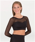 Body Wrappers Tween Sweetheart Neckline Crop Bra