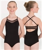 Body Wrappers Mesh Inserts Camisole Leotard