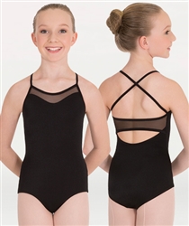 Body Wrappers Mesh Inserts Camisole Leotard