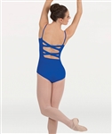 Body Wrappers Tweens Camisole Cross Back Leotard - You Go Girl Dancewear