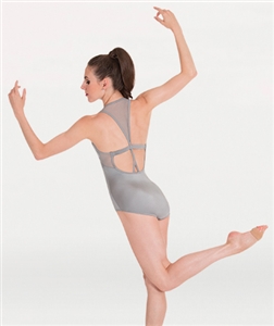 Body Wrappers PREMIER Pointella Mesh Racerback Leotard