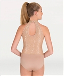 Body Wrappers Tween Open Back Leotard