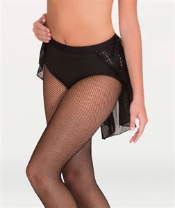 Body Wrappers Adult Twinkle Open Front/Drape Back Skirt