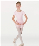 Body Wrappers ProWEAR Girls Short Sleeve Skirted Leotard