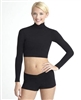 Capezio Adult Nylon Turtleneck Top - Style TB107