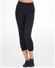 Plus Size Capri Dance Pant, white or black - You Go Girl Dancewear