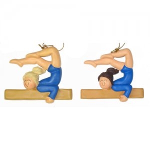 Dasha Set of 2 Gymnast Ornament