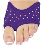 Danshuz Rhinestone Half Soles - Purple - You Go Girl Dancewear