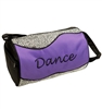 Silver Sizzle Duffle Dance Bag in Purple - You Go Girl Dancewear