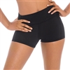 Eurotard Adult Microfiber Flat Band Athletic Shorts