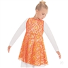 Eurotard Child Heavenly Lace Peplum Tunic