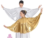 Eurotard Adult Metallic Angel Wing Collar, 2X - You Go Girl Dancewear