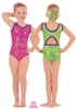 Eurotard Child Metallic Splatter Gymnastics Tank Leotard - You Go Girl Dancewear