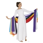 Eurotard Chiffon Scarf/Veil/Sash - You Go Girl Dancewear