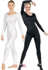 Eurotard Adult Microfiber Long Sleeve Unitard - 44129