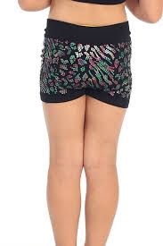 Idea Kids Zepard Sequin Boy Shorts