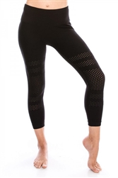 Calf Length Mesh Leggings - You Go Girl Dancewear