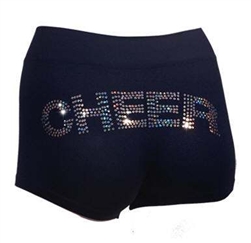 Sequined "Cheer" Shorts