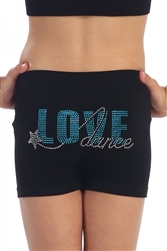 KIDS LOVE DANCE STAR BOY SHORTS - You Go Girl Dancewear