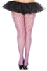 Adult Plus Size Fishnet Seamless Diamond Net Pantyhose