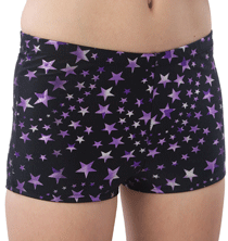 Pizzazz Child Metallic Star Boy Cut Brief - 2100SS - You Go Girl Dancewear